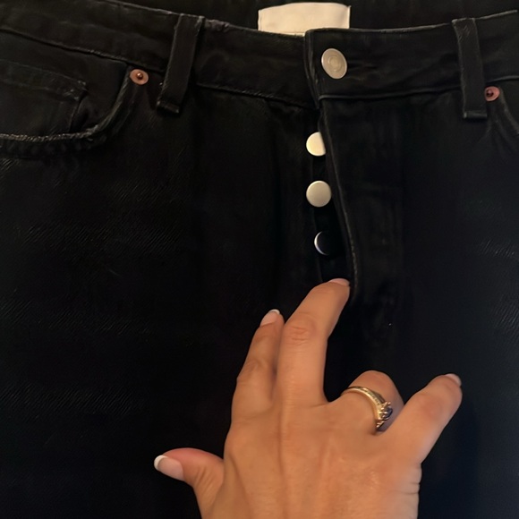 Women’s H&M black wide leg jeans - Picture 3 of 5